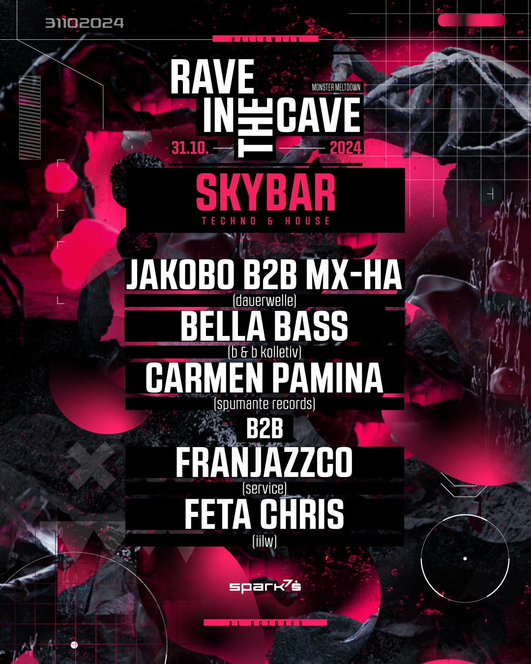 Rave In The Cave 2024 - Dom Im Berg - Line-Up Announcement - House Floor