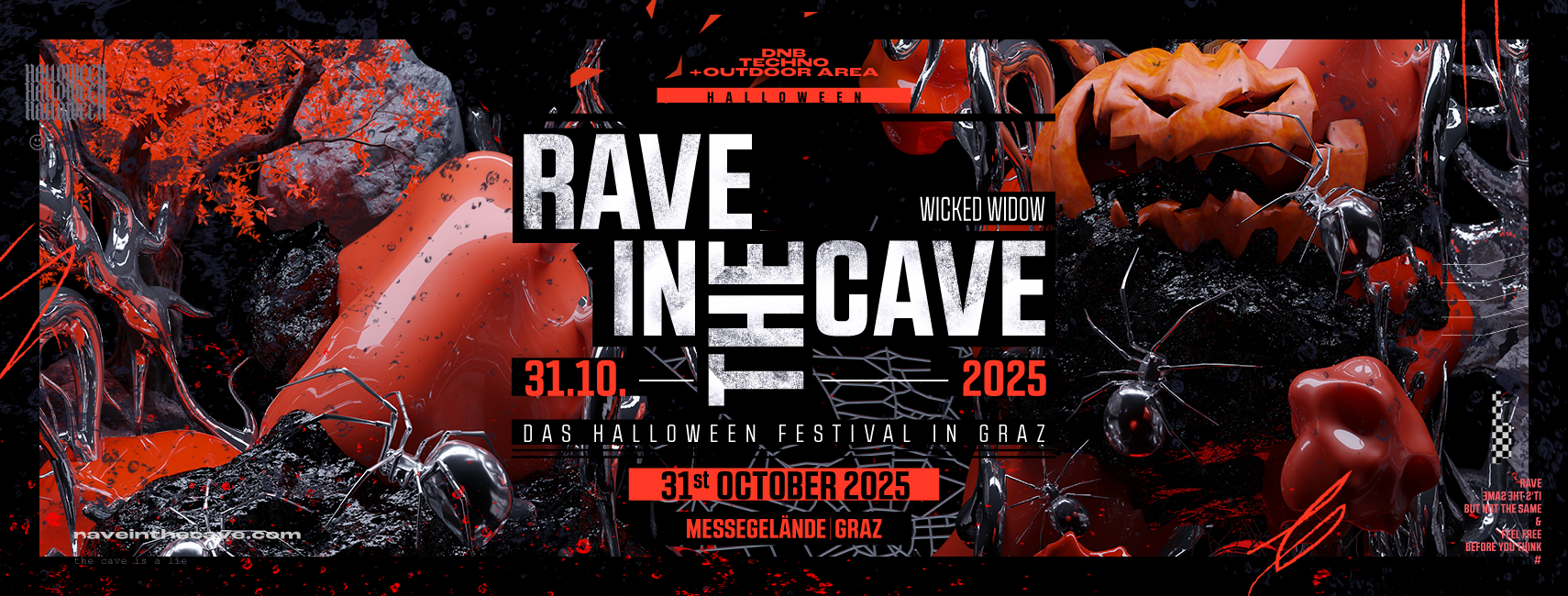 Rave In The cave 2025 - The Halloween Festival In Graz